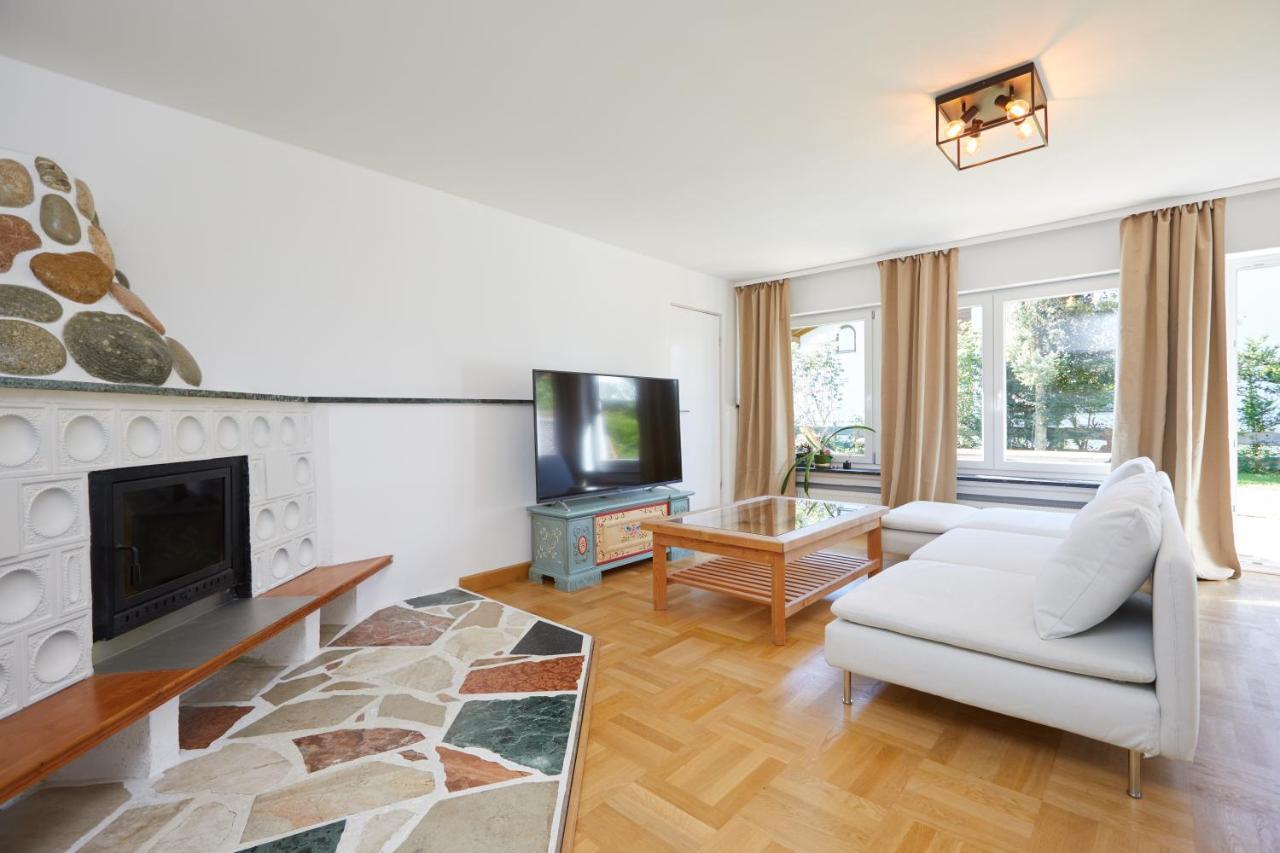 Ferienwohnung Zum Hirschgarten Krün Kültér fotó