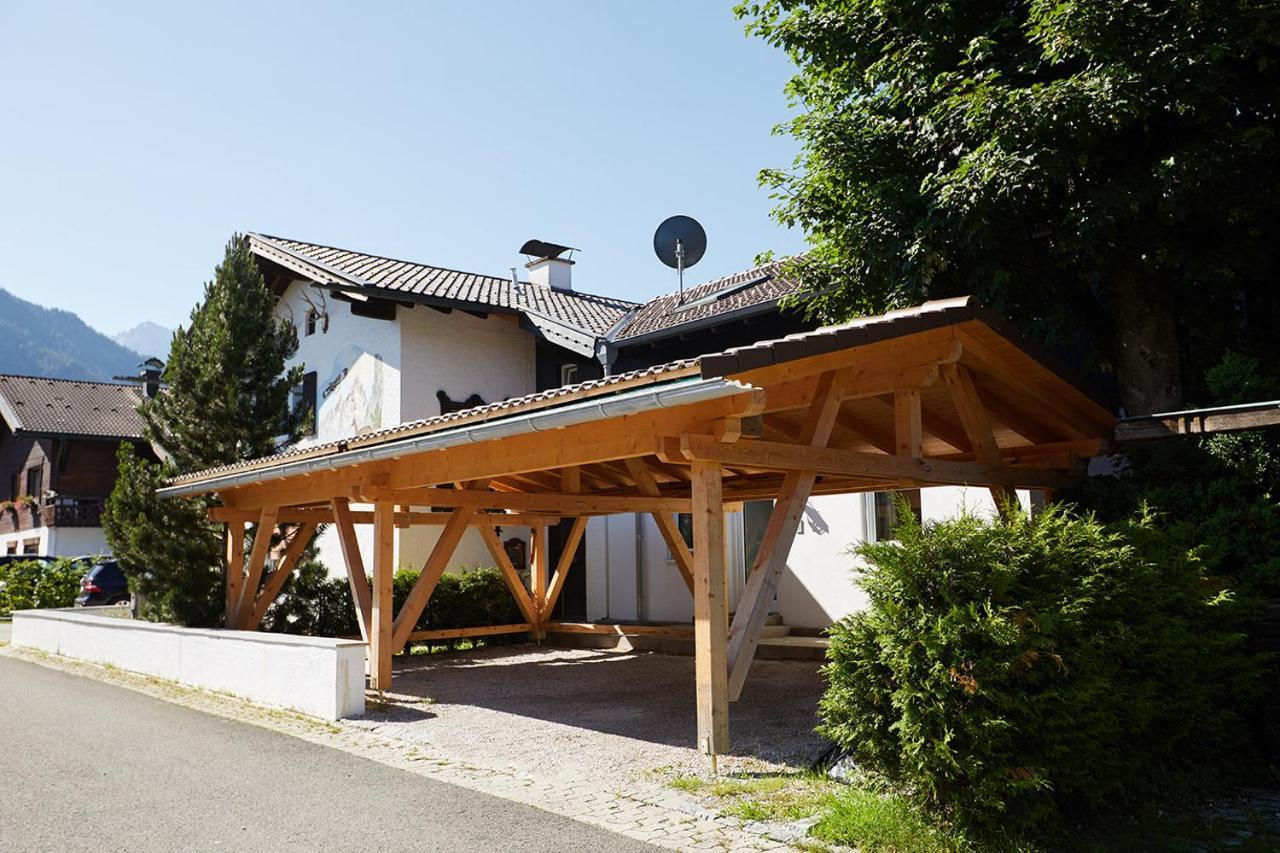 Ferienwohnung Zum Hirschgarten Krün Kültér fotó