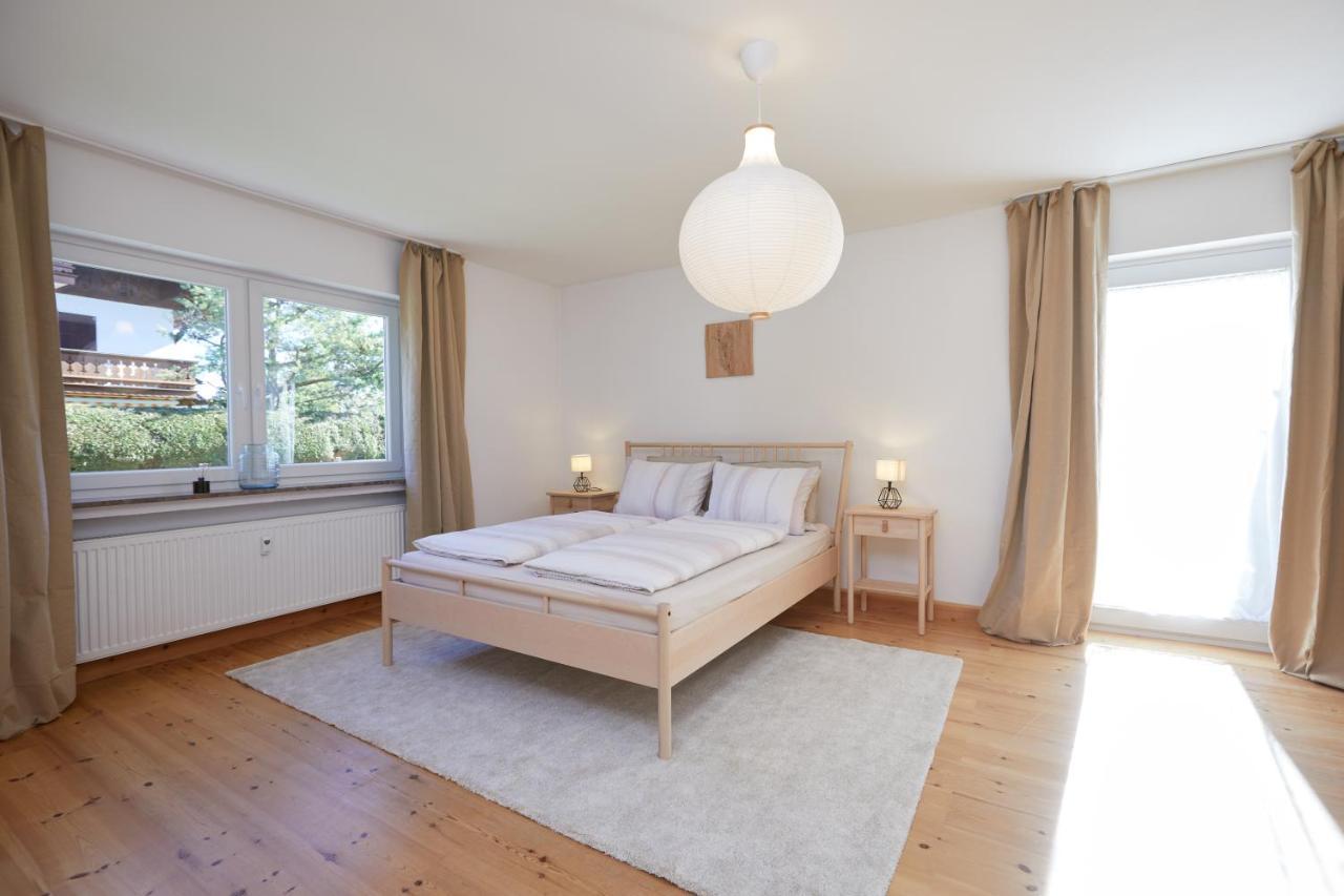 Ferienwohnung Zum Hirschgarten Krün Kültér fotó